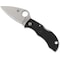 Spyderco 2024 Spyderco Reveal 13 Manbug Black Lightweight Leaf, Plain Edge SPY-MBKLFP - alternate 2